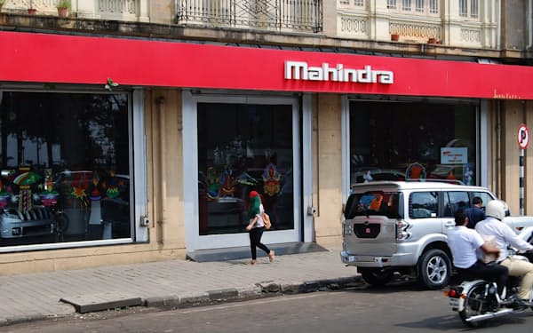 地場大手マヒンドラ・アンド・マヒンドラは9月の乗用車の販売が前年同月比23%増えた(ムンバイ)