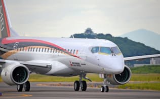 納入時期が再延期されたMRJ