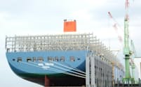 商船三井は世界最大級の大型コンテナ船を6隻投入