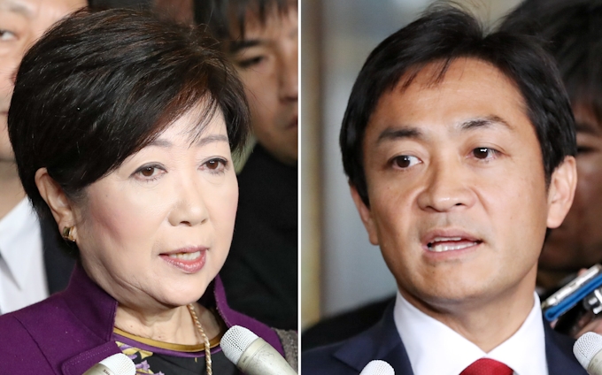 小池氏 希望執行部人事を玉木氏に一任 都内で会談 日本経済新聞