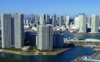 東京・湾岸部の中古タワーマンションの在庫が増えているとの指摘も