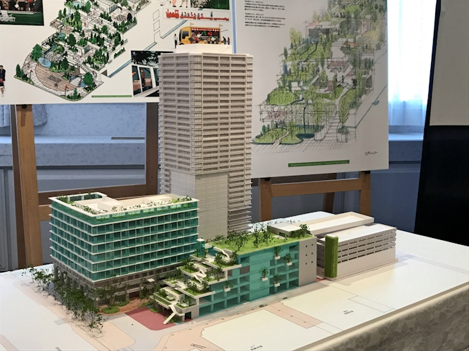 両備グループ ヨーカドー跡 再開発 岡山で複合施設に 日本経済新聞