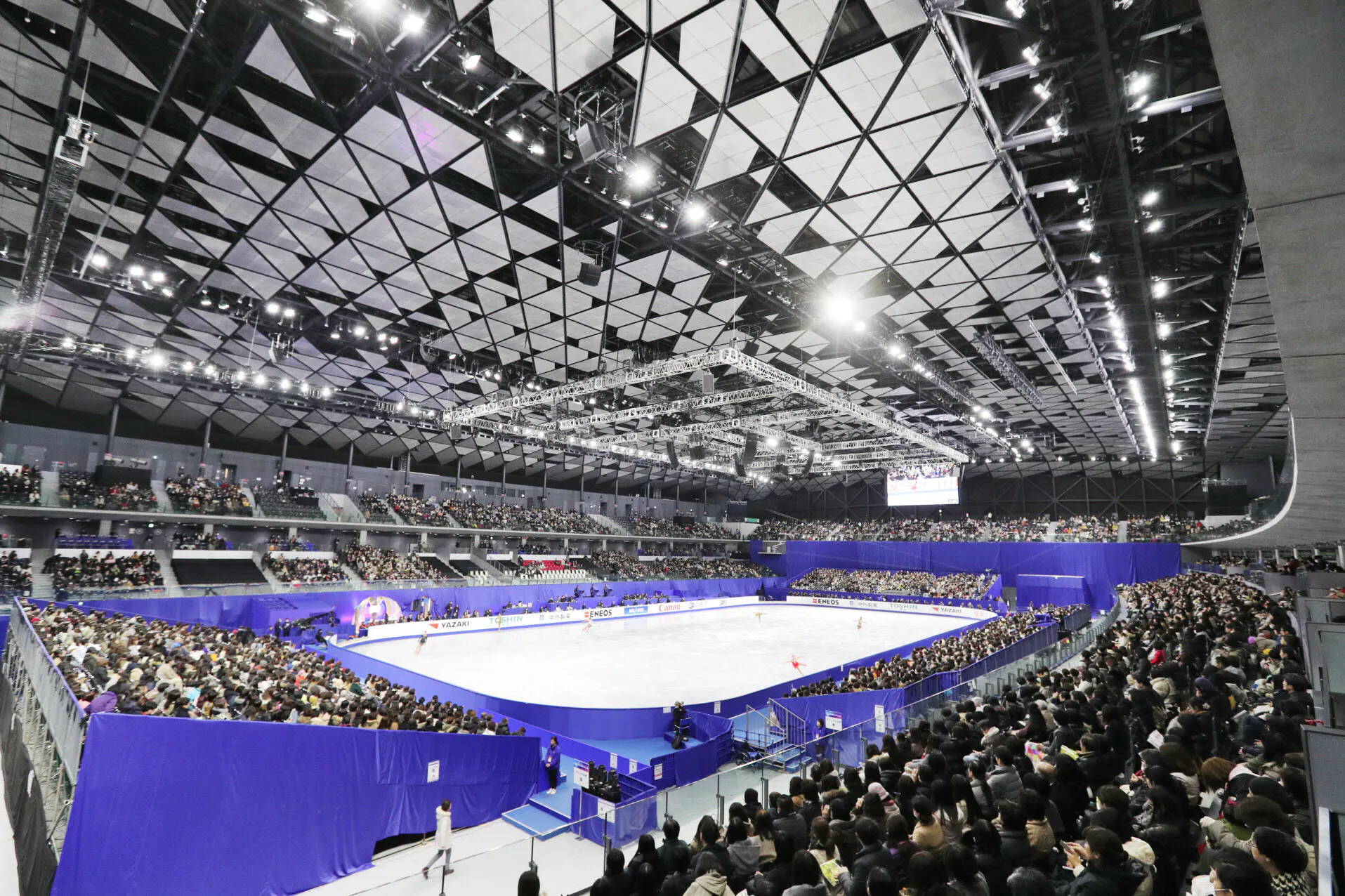 五輪の新会場 音響が抜群 フィギュアでこけら落とし Nikkei Style 五輪の新会場 音響が抜群 フィギュアでこけら落とし Nikkei Style