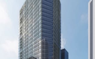 新たなビルは外堀通りと桜田通りに面している(イメージ)