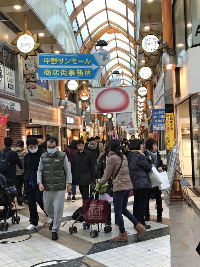 商店街の客層 画像解析 東京都中野区やntt東 日本経済新聞