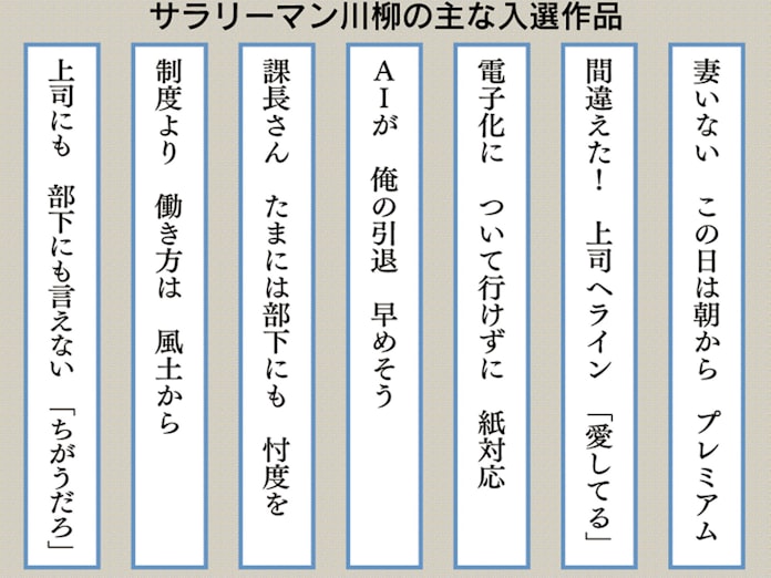 サラリーマン 川柳