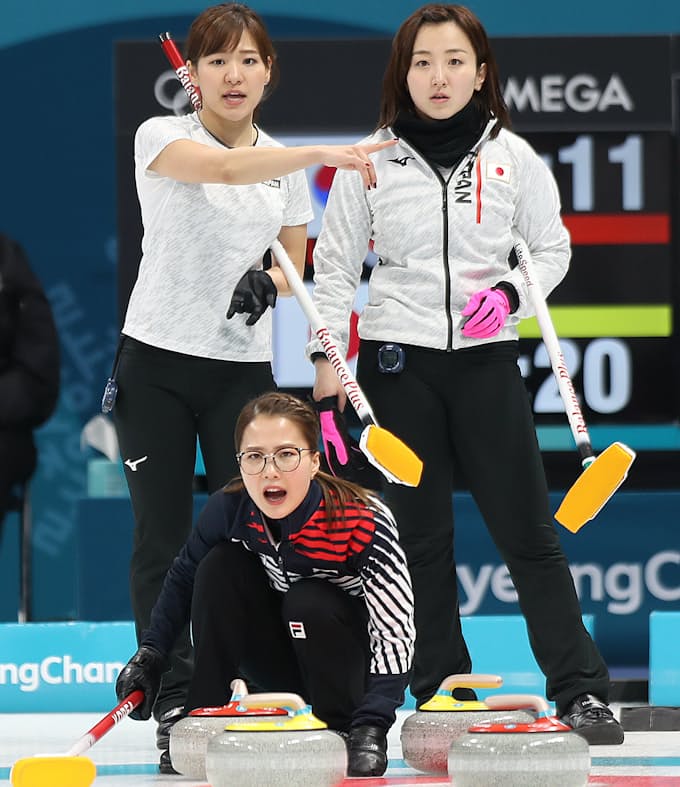 カーリング日本女子 準決勝で韓国に惜敗 日本経済新聞