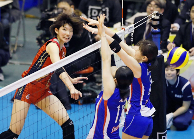 豊田合成 久光が決勝へ バレープレミアlプレーオフ 日本経済新聞