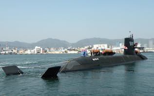 ディーゼル駆動式の潜水艦としては世界最大級の「そうりゅう」型の9番艦として建造された