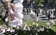 皇居 乾通り 3月24日 4月1日公開 日本経済新聞