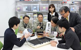 アイリスオーヤマの大阪の開発拠点では家電メーカーからの転職者が活躍している（大阪市）