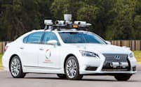 トヨタ自動車が米国での走行試験に使っている自動運転車=同社提供・共同