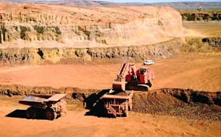 三井物産は資源価格の高止まりが収益改善の追い風になっている（豪州の鉄鉱石鉱山）