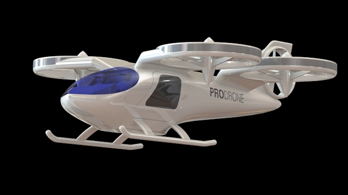 プロドローン 空飛ぶ無人タクシー 年内にも開発着手 日本経済新聞
