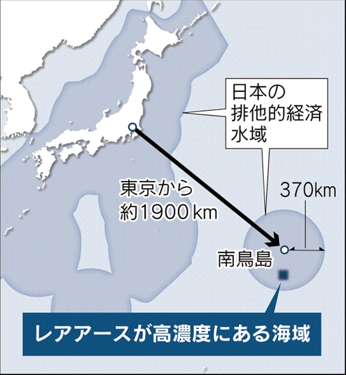 南鳥島のレアアース 世界需要の数百年分 日本経済新聞 南鳥島のレアアース 世界需要の数百年分 日本経済新聞