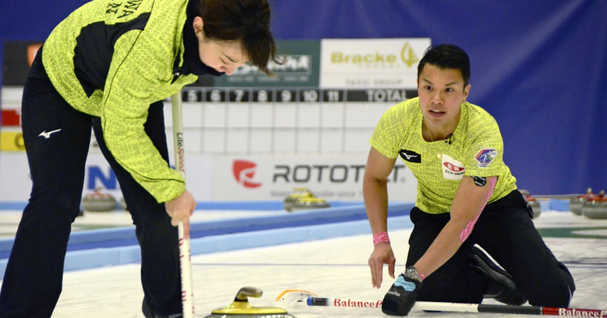 藤沢 山口ペアは準々決勝で敗れる カーリング世界混合 日本経済新聞 藤沢 山口ペアは準々決勝で敗れる カーリング世界混合 日本経済新聞