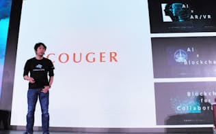 クーガーが国内企業として初めてエドコンのプレゼン大会に参加、石井CEOが登壇した