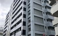 SAY企画は東京都豊島区の古びたオフィスビルに入居する（5月24日）
