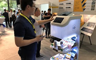 ディープブルーテクノロジーの技術を活用し、無人店舗などの実用化を進める（上海市のR&D拠点）