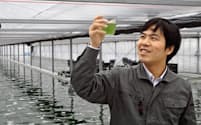 佐々木俊弥氏（ささき・としや）　福島県出身、33歳。12年奈良先端科学技術大学院大学修了、ちとせ研究所（川崎市）入社。同研究所内で藻を活用したジェット燃料開発事業などを手掛けた後、14年から現職。