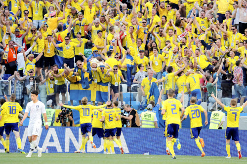 スウェーデン 1 0で韓国を下す サッカーw杯 日本経済新聞