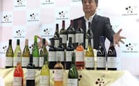 代野照幸社長は「日本ワインは起爆剤の一つとなる可能性がある」と話した（28日、東京都千代田区）