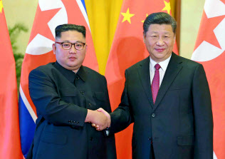 北朝鮮の金正恩委員長=コリアメディア提供・共同 北朝鮮の金正恩委員長=コリアメディア提供・共同