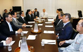 衆院憲法審査会の幹事懇談会(6月6日)=共同 衆院憲法審査会の幹事懇談会(6月6日)=共同