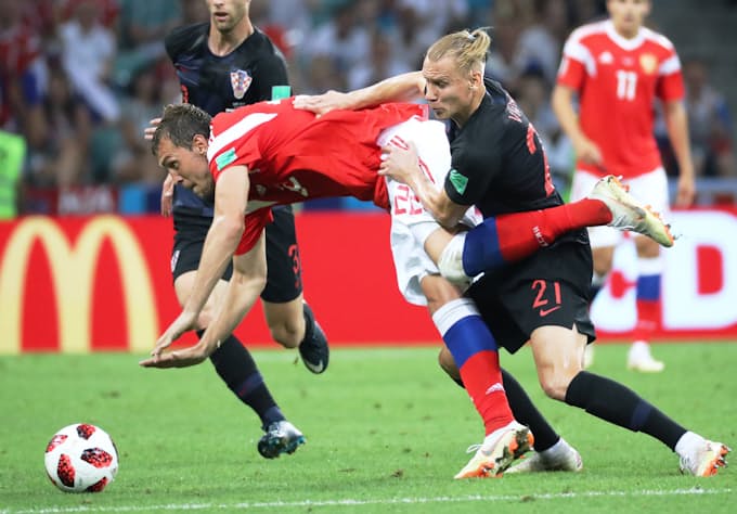 クロアチア 開催国ロシアを破る 日本経済新聞