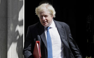 ジョンソン英外相=AP ジョンソン英外相=AP