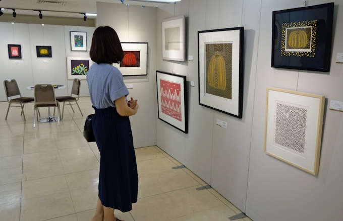 コレクター I氏 の現代アート展 群馬 富岡 名古屋三越栄店が現代アート展 6480万円の絵画も 日本経済新聞
