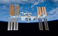 国際宇宙ステーション（ISS）=JAXA・NASA提供