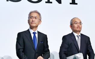 吉田社長（左）への期待が株価を押し上げの一因になっている