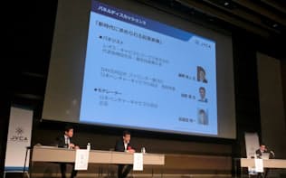 日本ベンチャーキャピタル協会（JVCA）の会員企業が増えている（7月20日、都内で開かれたJVCAのイベント）