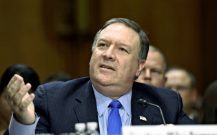 ポンペオ米国務長官=AP ポンペオ米国務長官=AP