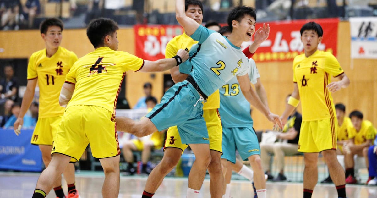 ハンド男子 氷見 藤代紫水が決勝進出 高校総体 日本経済新聞 ハンド男子 氷見 藤代紫水が決勝進出 高校総体 日本経済新聞