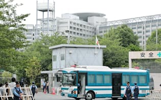 端本死刑囚らの刑が執行された東京拘置所（7月26日午前、東京都葛飾区）