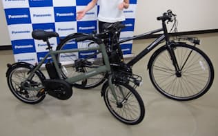 パナソニックは通勤・通学に適したスポーツ型の電動アシスト自転車を9月上旬に発売する