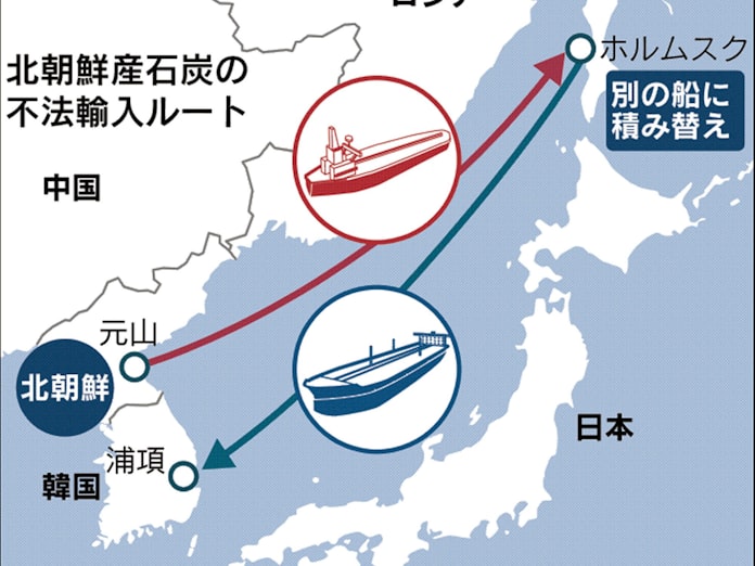 北朝鮮産石炭の密輸 韓国で摘発 見過ごしと批判の声 日本経済新聞