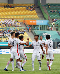 アジア大会 男子サッカー香港勝利 開会式を前に競技スタート 日本経済新聞