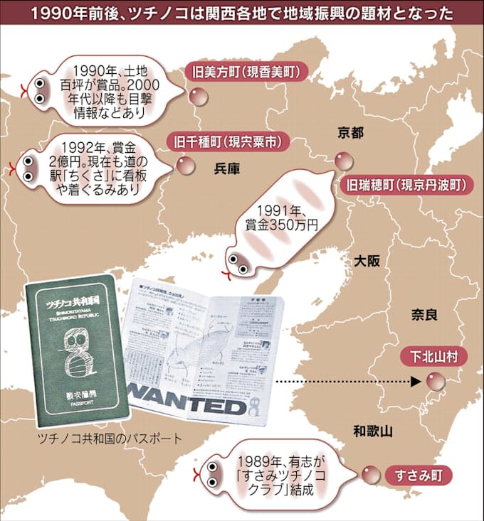 奈良 下北山村の ツチノコ共和国 30年 もっと関西 日本経済新聞