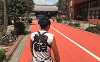記者はQRコード決済を利用し、人力車で浅草を観光した(東京都・台東区)