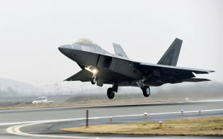 次期戦闘機はF22を主体に改修する(韓国空軍提供)=聯合・共同 次期戦闘機はF22を主体に改修する(韓国空軍提供)=聯合・共同