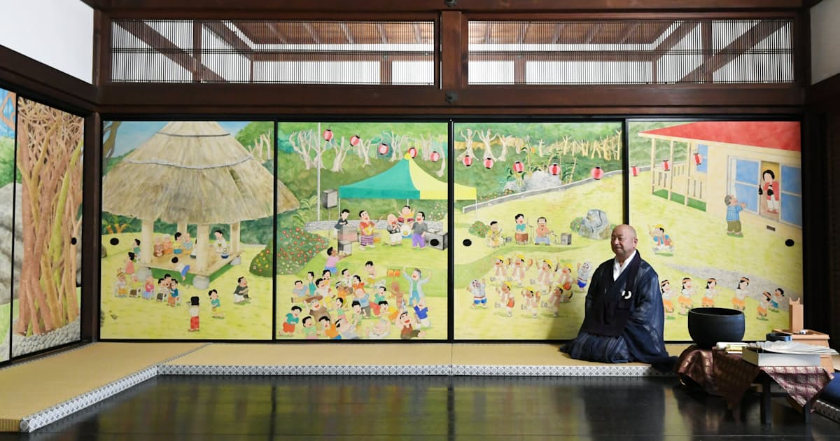 サブカル 襖絵に挑む 釣りバカ エヴァ 一休の大徳寺に もっと関西 日本経済新聞 サブカル 襖絵に挑む 釣りバカ エヴァ 一休の大徳寺に もっと関西 日本経済新聞