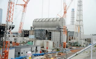 東京電力福島第1原発3号機（7月）