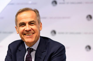 カーニー英中銀総裁は2019年6月末で退任を予定している=ロイター カーニー英中銀総裁は2019年6月末で退任を予定している=ロイター