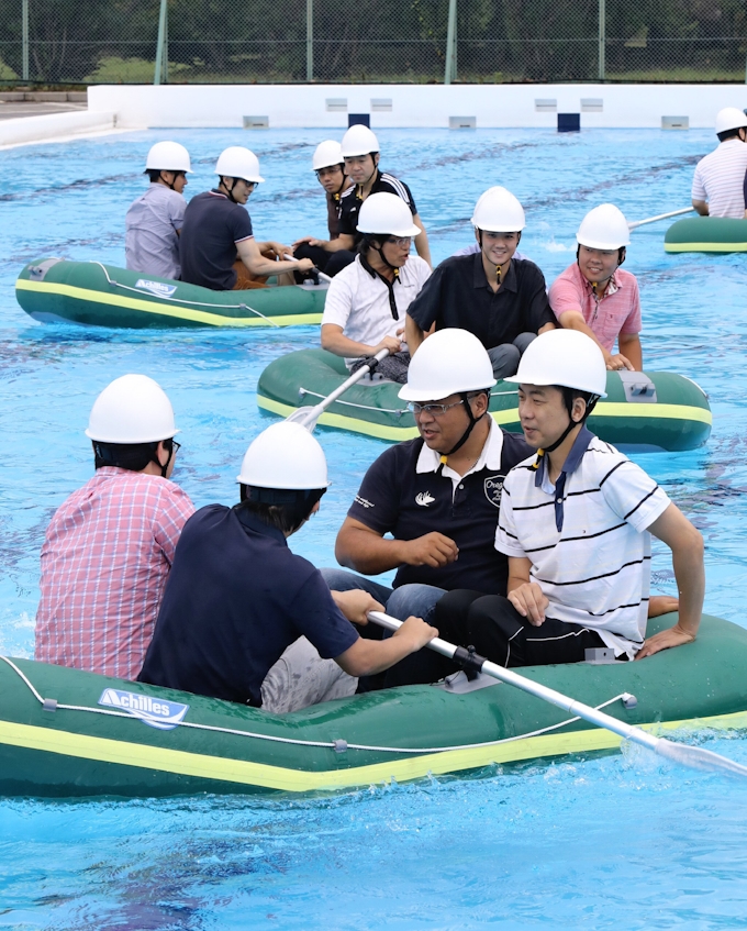 津波 浸水 いざ に備え 愛知 一宮でボート訓練 日本経済新聞