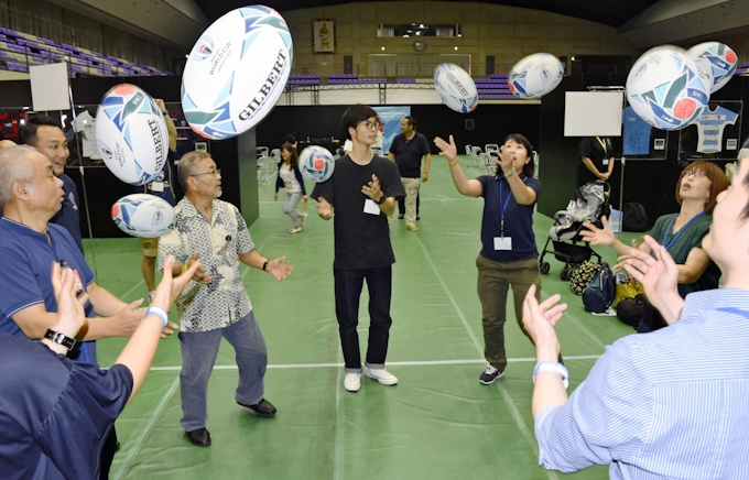 ボランティア面接始まる 19年ラグビーw杯 大阪 日本経済新聞