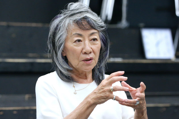キャスティングディレクターの奈良橋陽子氏(東京・神楽坂のアップスアカデミーで)