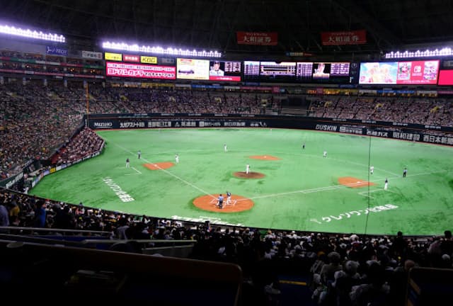 IoTの技術が日本のプロ野球を変えようとしている（福岡市のヤフオクドーム）